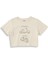 Vespa Crop Tişört - Ekru 1
