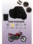 Siyah Yamaha Ys 125 Uyumlu Motor Branda, Koruyucu Örtü, Motosiklet Brandası 1