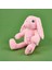 Soft Tavşan Figürlü Yastık - Pembe - 25X35 cm 3