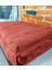 %100 Pamuk Çift Kişilik Pike 240X220 (Tek Pike)-Brick Red 1