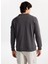 Bisiklet Yaka Antrasit Erkek Sweatshırt M5WM-SWT1501 6