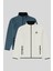 Standart Kalıp Dik Yaka 2li Paket Petrol-Ekru Erkek Polar Sweatshirt - 87992 1