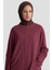 Basic Örme Tunik 25KD1118 Bordo 4
