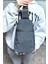 Su Geçirmez Kumaş Gri Unisex Body Bag Çapraz Omuz Çantası 4