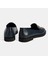 Kadın Lacivert Metal Toka Aksesuarlı Deri Loafer 8