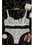 Zarif Dantelli Bralet ve String Külot Takımı 1