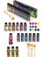 Mastermix 12X60CC Akrilik Boya + 3 Adet Funny Kıds Akrilik Neon Boya 60 cc Vernik Fırça Set 1