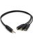 Kulaklık Çoklayıcı 3.5 mm Erkek x 3 Stereo Dişi Y Kablo 1