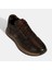 Erkek Kahve Bağcıklı Deri Sneaker 5