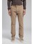 Ricky Yüksek Bel Düz Kesim Düz Paça Bej Erkek Pantolon 2