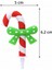 5 Adet Fiyonklu Şeker Bastonu Pasta Süsü Seti - Noel Temalı Candy Cane Cupcake Topper Figürü 6