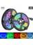 Rgb Şerit 5 Metre 16 Renkli Kumandalı Adaptörlü Çift Taraflı Bant 3