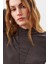 Balıkçı Yaka Bluz Antrasit 3