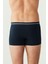 Erkek Lacivert - Lacivert Melanj 3 Lü Boxer Konforlu Tasarım ve Yumuşak Kumaş 5