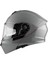 mt Genesıs Sv Solıd A12 Parlak Gri Çene Açılır Kask 3