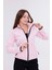 Kadın Slim Fit Tam Fermuarlı Polar Ceket 8