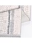 Labores Modern Gri Beyaz Polyester Kaydırmaz Makine Halısı 3