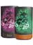 200 ml Oda Hava Nemlendiricisi Rgb Işık Gece Lambalı Desenli Zaman Ayarlı Kumandalı Nemlendirici 4