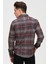 Erkek Siyah Beyaz Kareli Flanel Oduncu Kışlık Cepsiz Gömlek Overshirt 7