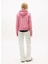 Kapüşon Yaka Düz Pembe Kadın Sweatshırt DW0DW21963THC 7