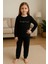 Çocuk Kadife Pijama Takımı 1