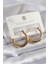 316L Çelik Gold Renk Halka Model Kadın Küpe - TJ-BKP8299 1