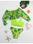 Yeşil Çiçekli Bikini Mayo Büstiyer Bluz Takımı 2