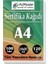 A4 Sertifika Kağıdı 100 Adet Gramajlı Fotokopi Kağıdı 120 gr Tüm Yazıcılara Uyumlu 21X29.7 cm Kalın Baskı Kağıdı Kalın 1