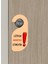 Please Do Not Disturb, Lütfen Rahatsız Etmeyin Kapı Askısı Kapı Uyarı Levhası 3