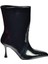 V752550208 Siyah Rugan Ince Topuklu Kadın Bot 5