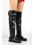 Suins Lorissa Model Dizüstü Kadın Siyah Çizme 4