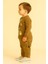 Kahverengi Ayıcık 1-2-3 Yaş Çocuk Alt Üst Takım Pijama Takım 4