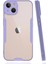 iPhone 14 Plus Kılıf Platin Silikon - Lila (K95) 1