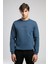 Noahes Erkek O Yaka Sweatshirt Mavi 2