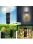 6'lı Set Solar Güneş Enerjili Bahçe Aydınlatması Dekor Yürüyüş Yolu LED Aydınlatma Seti 5