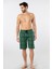 Erkek Dokuma Bermuda Tek Alt 2241/YEŞIL 1 1