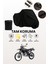 Siyah Yamaha Wr 125 R Uyumlu Motor Branda, Koruyucu Örtü, Motosiklet Brandası 1