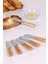 bulurum tereyağı bıçağı mini spatula ahşap saplı 6 adet 2