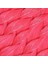Simli Koyu Pembe Örgülük Saç 100 Gr. 2
