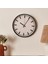 Deco Nautical Fun Duvar Saati - Siyah - 30 cm 1