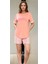 Kadın Ev Giyim Baskılı T-Shirt & Şort Ikili Pijama Takımı LA.L01.I1.SS004 1