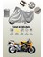 Gri Honda Cbr 929 Rr Uyumlu Motosiklet Brandası, Koruyucu Örtü, Motor Branda 1