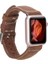 Apple Watch Uyumlu Deri Kordon 42-44-45MM Nm1-As2 Taba 1