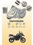 Gri Benelli Trk 502X Uyumlu Motosiklet Brandası, Koruyucu Örtü, Motor Branda 1