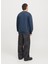 Bisiklet Yaka Lacivert Erkek Sweatshırt 12268273_JJECHARGE Faded Sweat Crew 5