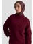 Düz Triko 25KD6001 Bordo 3