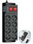 Isıya Dayanıklı Termal Akım Korumalı 2 Metre 16A 4000W 8li Priz ve 3 Usb Li Uzatma Kablosu (5264) 4