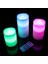 Parafin Kaplı Kumandalı LED Mum (3 Adet) 4