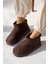 Oslo Mini Süet Yarım Bot Içi Tüylü Kalın Taban Kadın Ayakkabı 1