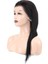 Front Lace Gerçek Tül Peruk Düz / Doğal / 55/60CM 4